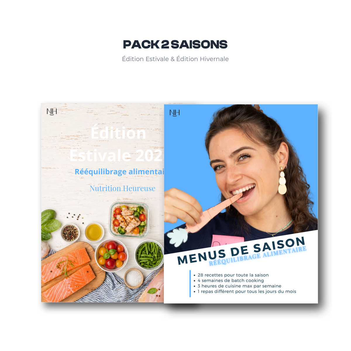 Pack Ebook Rééquilibrage alimentaire — Éditions Été & Hiver